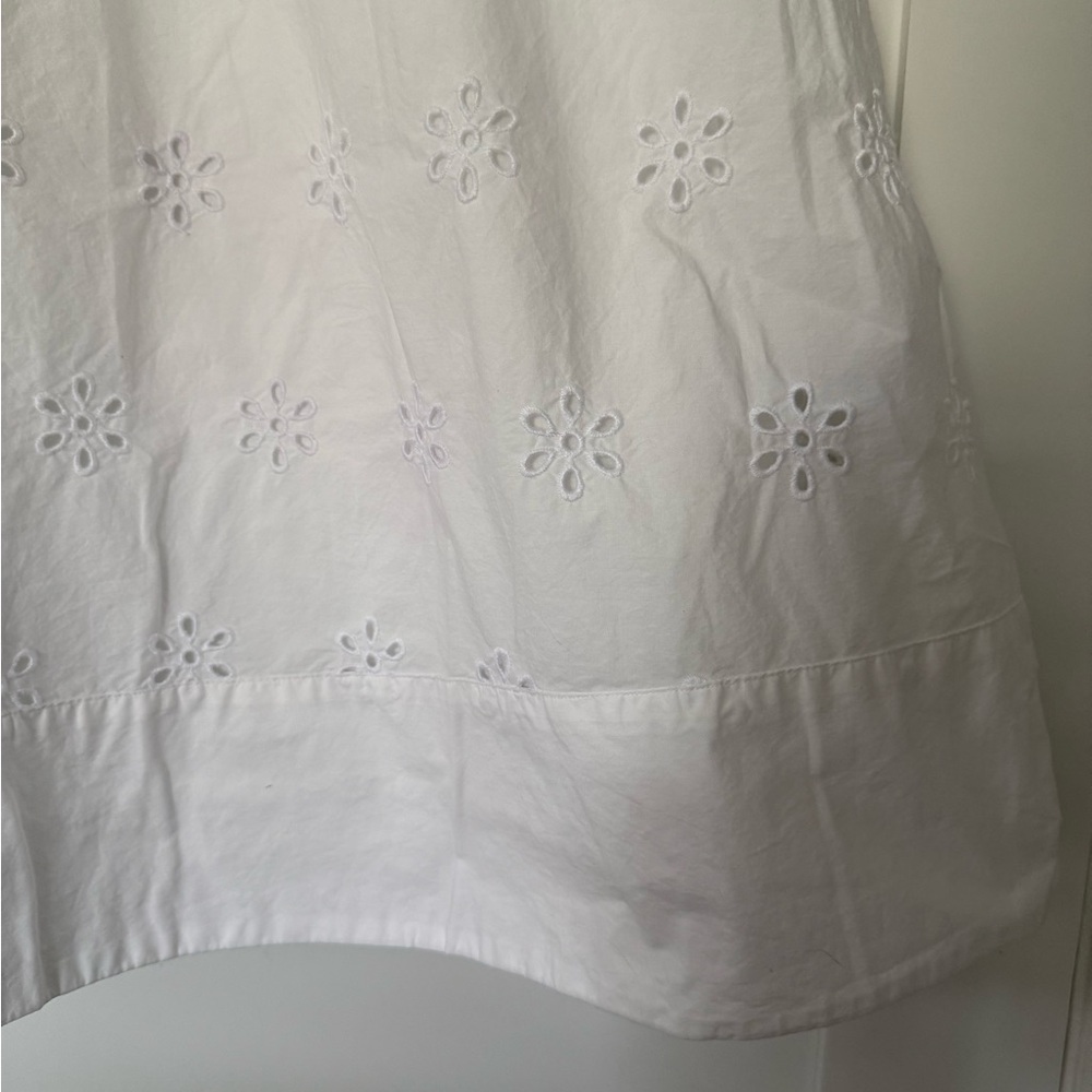 a new day White Eyelet Maxi Skirt - Elastic Waist - Picture 3 of 6